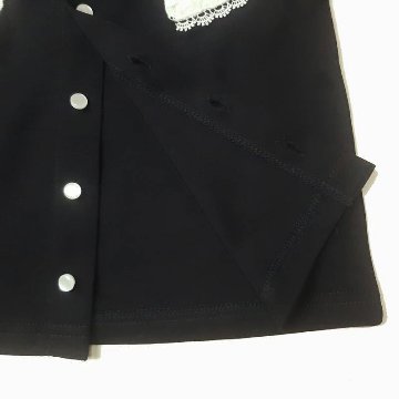 maarook「ビンテージライクレース衿カットソーカーディガン」(90-150cm) の画像