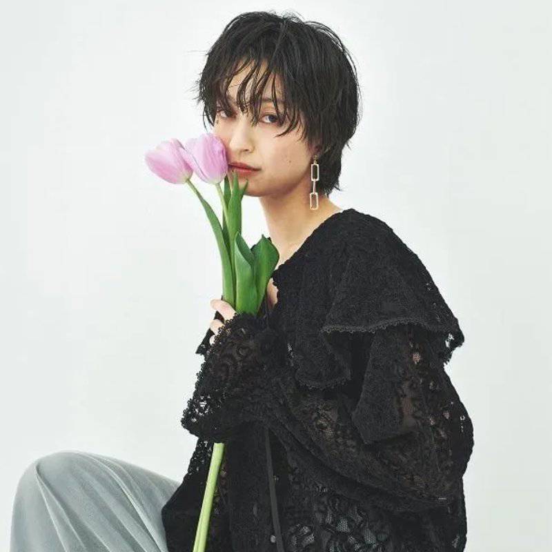 MUUNAA「ビンテージライクレースブラウス」(Lady's)の画像