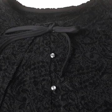 MUUNAA「ビンテージライクレースブラウス」(Lady's)の画像
