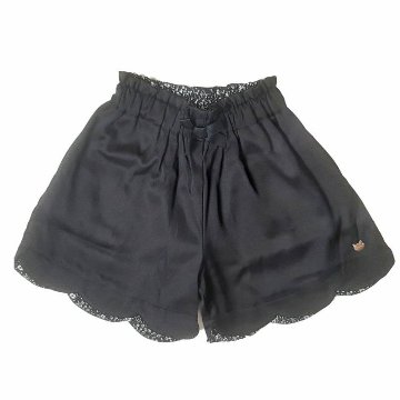 nino「裾スカラップショートパンツ」(100-140cm) 【メール便送料無料】の画像