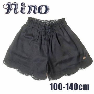 nino「裾スカラップショートパンツ」(100-140cm) 【メール便送料無料】の画像