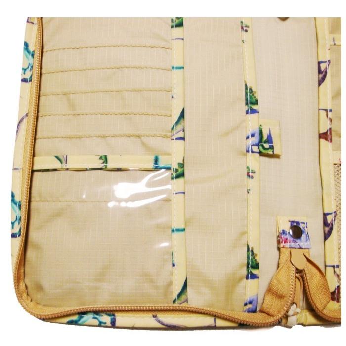 fafa「BABETTE 母子手帳ケース ダイナソー柄 マルチケース」（Lサイズ）送料198円対応可の画像