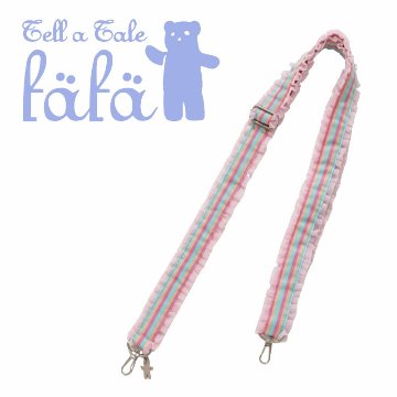fafa「STARR チュールフリル付け替え用ショルダーストラップ」(F) 【メール便対応】の画像