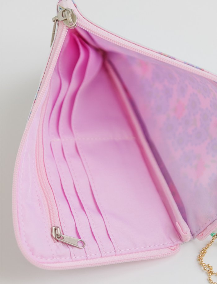 fafa「【モンチッチコラボ】MAELLE スパンコール入りモバイルポシェット」（F）メール便送料198円対応可の画像