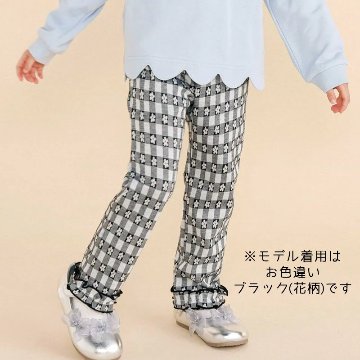 SLAP SLIP(スラップスリップ) 「リボン総柄パンツ」(80-120cm) 【メール便対応】の画像