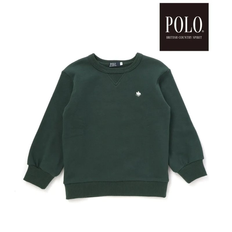 SLAP SLIP(スラップスリップ) 「【POLO BCSコラボ】 ロゴプリントトレーナー」(80-130cm)  メール便対応可の画像