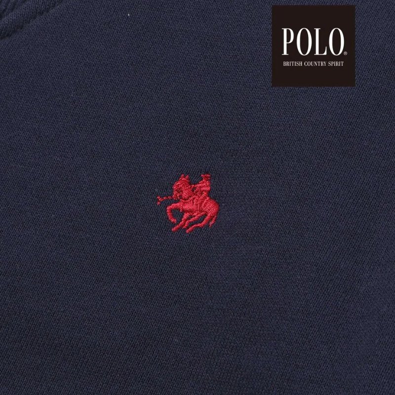 SLAP SLIP(スラップスリップ) 「【POLO BCSコラボ】 ロゴプリントトレーナー」(80-130cm)  メール便対応可の画像