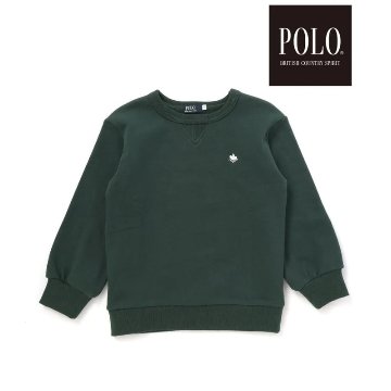 SLAP SLIP(スラップスリップ) 「【POLO BCSコラボ】 ロゴプリントトレーナー」(80-130cm)  メール便対応可の画像