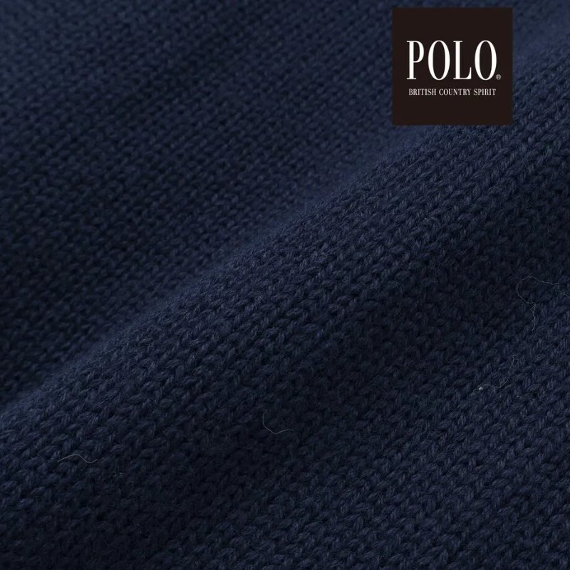SLAP SLIP(スラップスリップ)「【POLO BCSコラボ】シンプルニットカーディガン」(90-130cm)  メール便対応可の画像