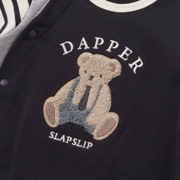 SLAP SLIP baby (スラップスリップ) 「 サガラ刺繡裏毛カバーオール」(70-80cm)  メール便対応可の画像