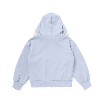 nexchic (ネクシック) 「フルジップファー付き裏毛パーカー」(130-150cm) の画像