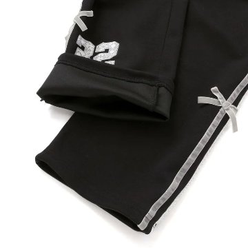 nexchic (ネクシック) 「レーステープライン＆リボンパンツ」(120-140cm)  メール便対応可の画像