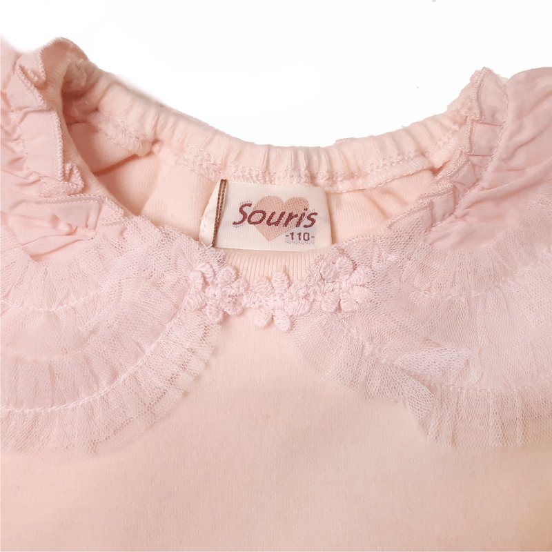 Souris(スーリー)「フェアリーTシャツブラウス」（100-130cm）メール便送料無料 の画像