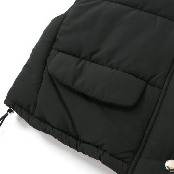 nexchic (ネクシック) 「パワーショルダータフタ中綿入りベスト」(120-150cm) の画像