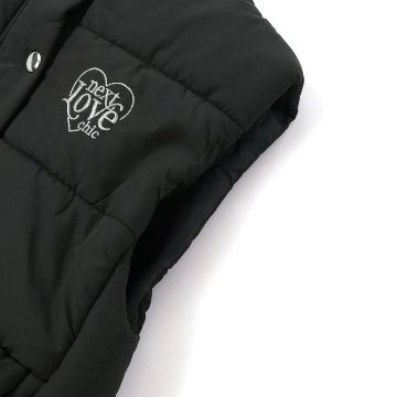 nexchic (ネクシック) 「パワーショルダータフタ中綿入りベスト」(120-150cm) の画像