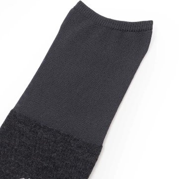 ZIDDY 「シアー切り替えロゴ入りニーハイソックス」 (19-24cm)  メール便対応可の画像