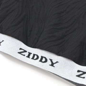 ZIDDY「ゼブラジャガードジャガードトレーナー＆ショートパンツ セット」 (140-160cm) の画像
