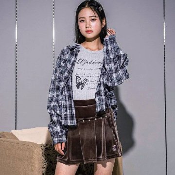 ZIDDY「バタフライロゴPtフード付きトップス」 (140-160cm)　メール便対応可の画像