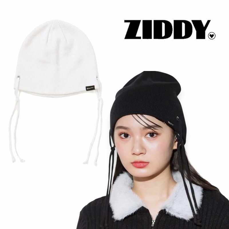 ZIDDY「GILTY 紐付き ビーニー」 FREE メール便対応可の画像