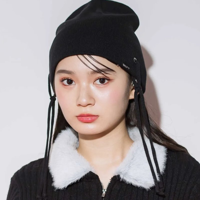 ZIDDY「GILTY 紐付き ビーニー」 FREE メール便対応可の画像