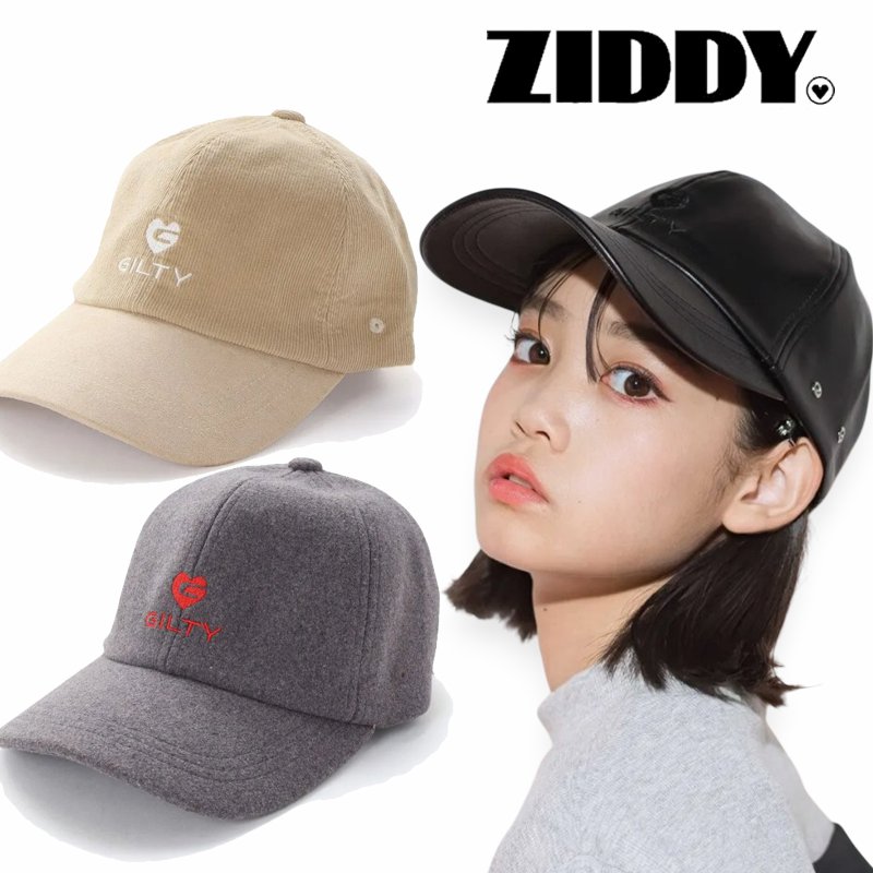 ZIDDY「GILTY ロゴ刺しゅう キャップ」 FREEの画像