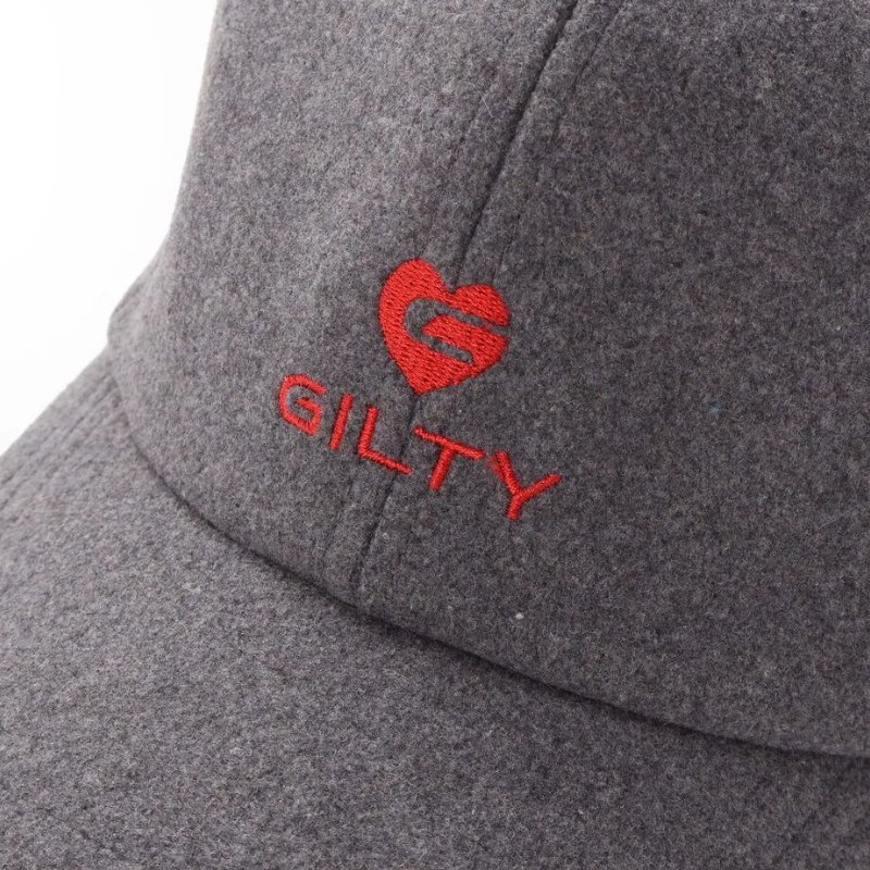 ZIDDY「GILTY ロゴ刺しゅう キャップ」 FREEの画像