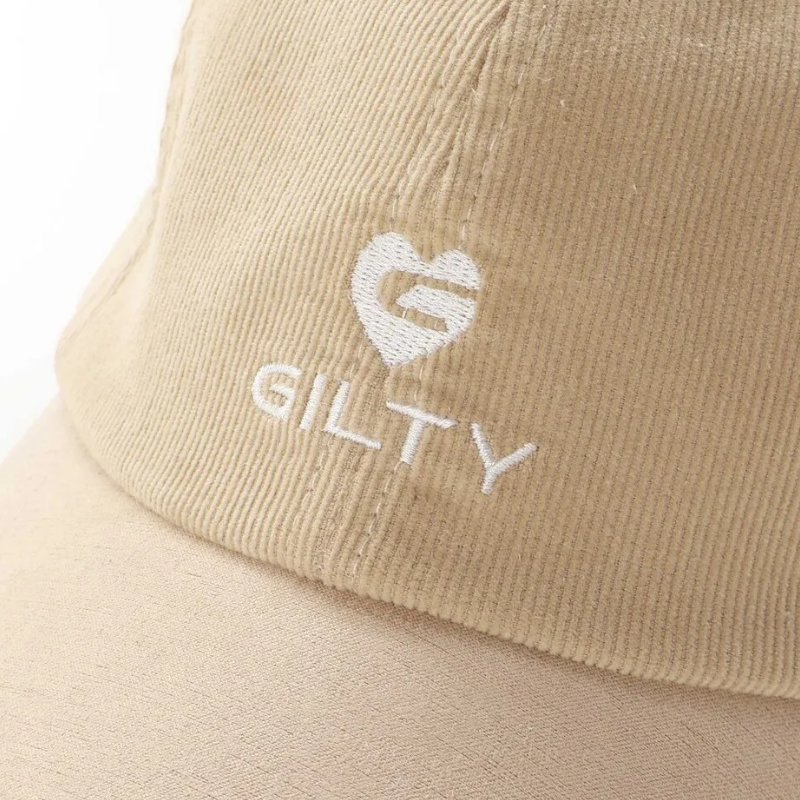 ZIDDY「GILTY ロゴ刺しゅう キャップ」 FREEの画像