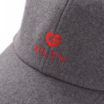 ZIDDY「GILTY ロゴ刺しゅう キャップ」 FREEの画像