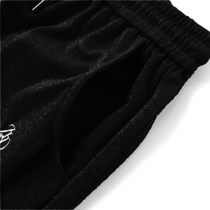 ZIDDY「ラメ バレルレッグ パンツ」 (130-160cm)　【メール便送料無料】の画像