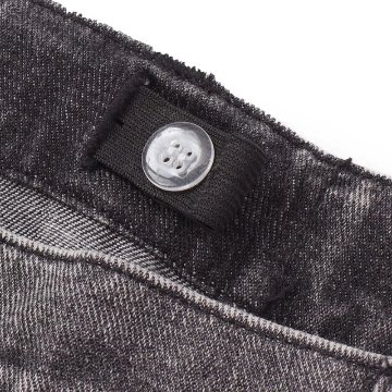 ZIDDY「チェーンプリント デニム パンツ」 (150-160cm)　【メール便送料無料】の画像