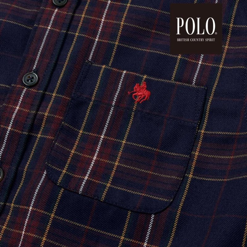 SLAP SLIP(スラップスリップ) 「【POLO BCSコラボ】 チェック柄シャツ」(80-130cm) メール便対応可の画像