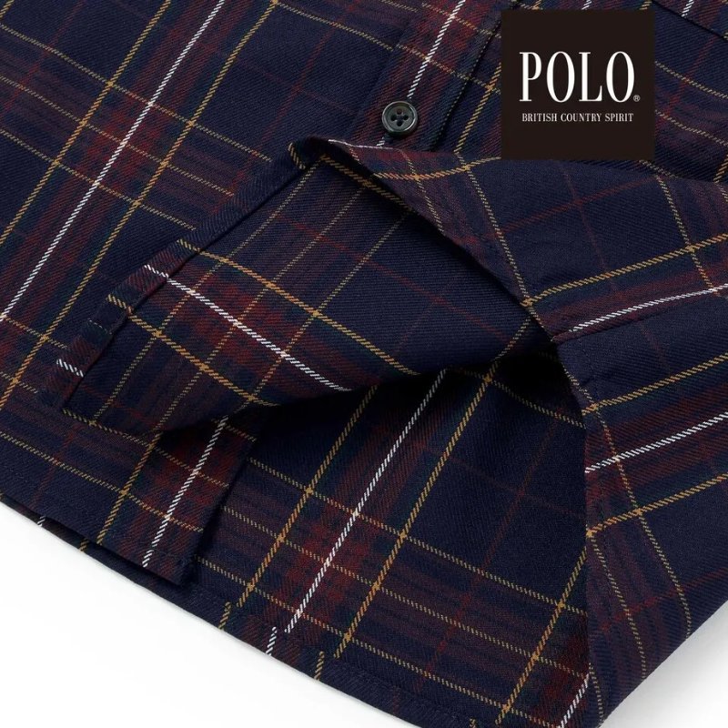 SLAP SLIP(スラップスリップ) 「【POLO BCSコラボ】 チェック柄シャツ」(80-130cm) メール便対応可の画像