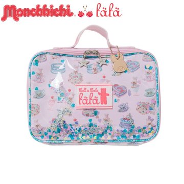 fafa 「【モンチッチコラボ チムたん柄】ELIN スパンコールシリーズ・オムツポーチ」(F)の画像