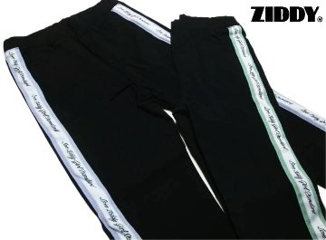 ZIDDY「サイドラインレギパン」(140-160cm) 【メール便送料198円対応可】の画像