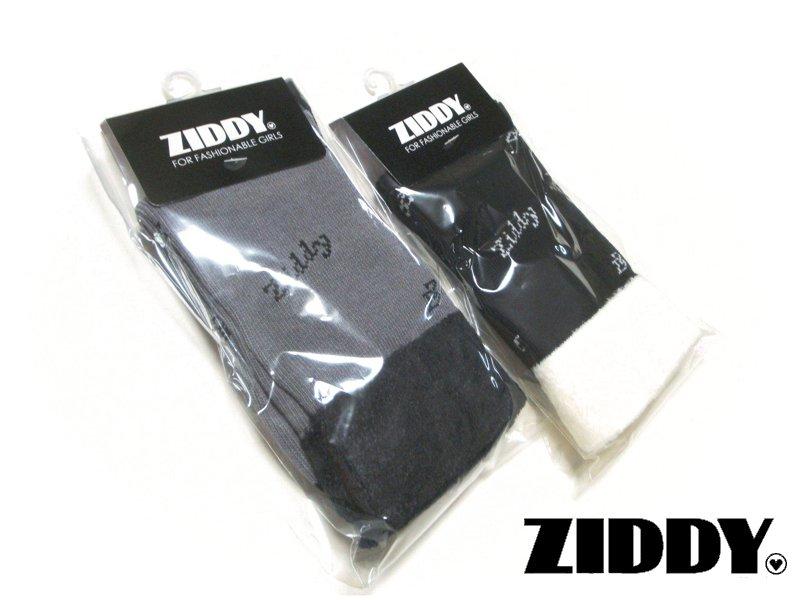 ZIDDY 「シャギー ロゴソックス」 (19-24cm) 【メール便送料198円対応】の画像