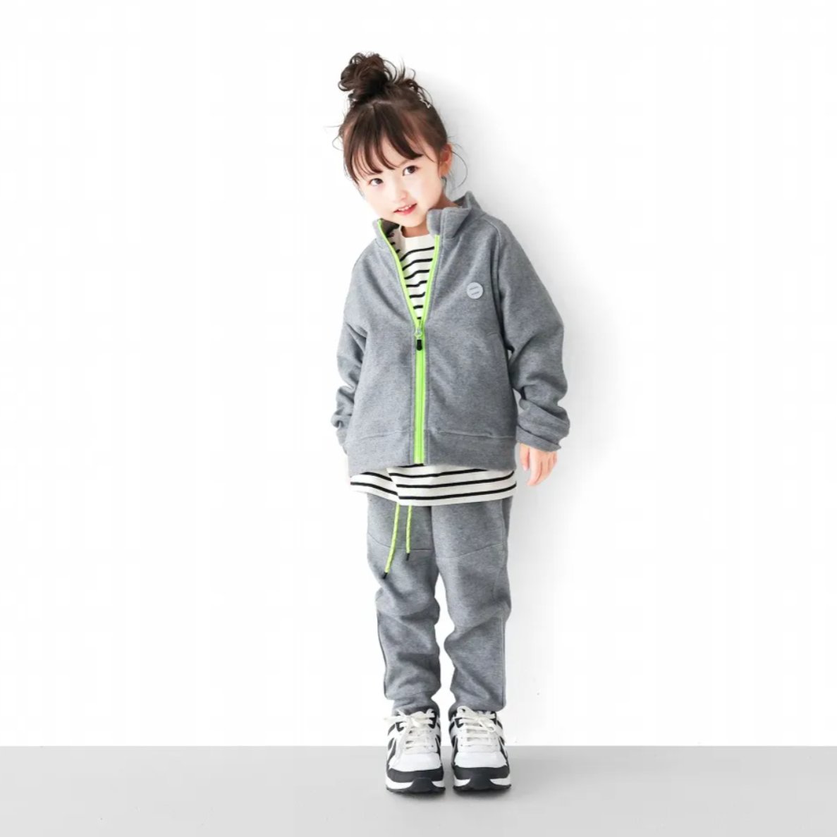 L.COPECK（エルコペック）「ダンボールニット BIGジャケット」(100-140cm) 【メール便送料198円対応可】の画像