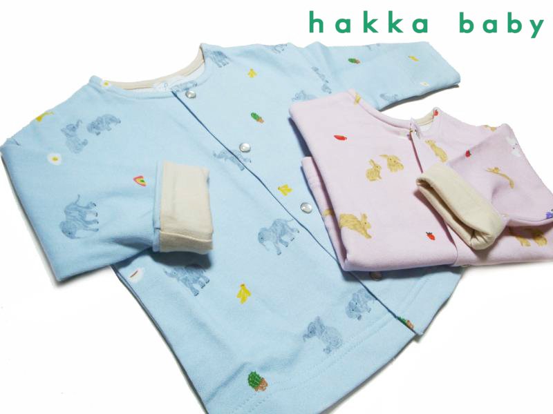 hakka baby「プチアニマルPtミニ裏毛カットソーカーディガン」(70-90cm） 【メール便送料無料】の画像