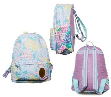 【SALE30%OFF】 fafa リュックサック ラベンダーマルチフラワー Mサイズ forKIDS DUFFの画像