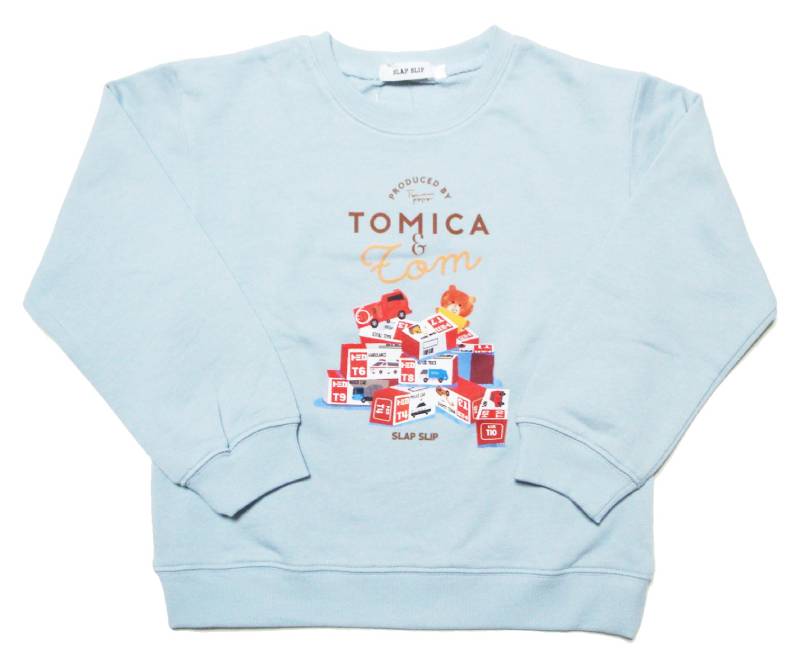 SLAP SLIP(スラップスリップ) 「TOMICA & TOM コラボトレーナー」(80-120cm) 【メール便送料198円対応】の画像