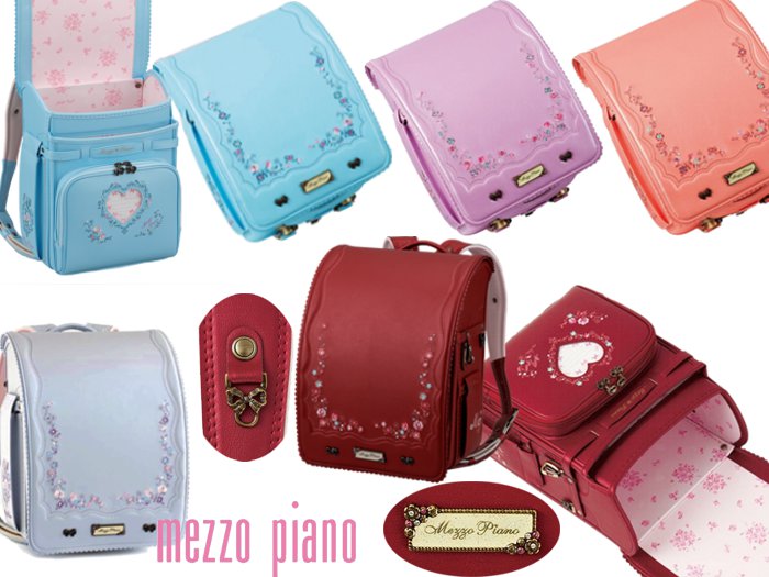 Mezzo Piano & Angel Blue リストロープストラップセット（お花