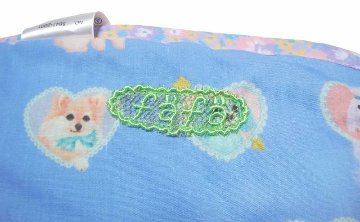 fafa 「LOTTA ボアハーフブランケット DOG柄」（F）の画像