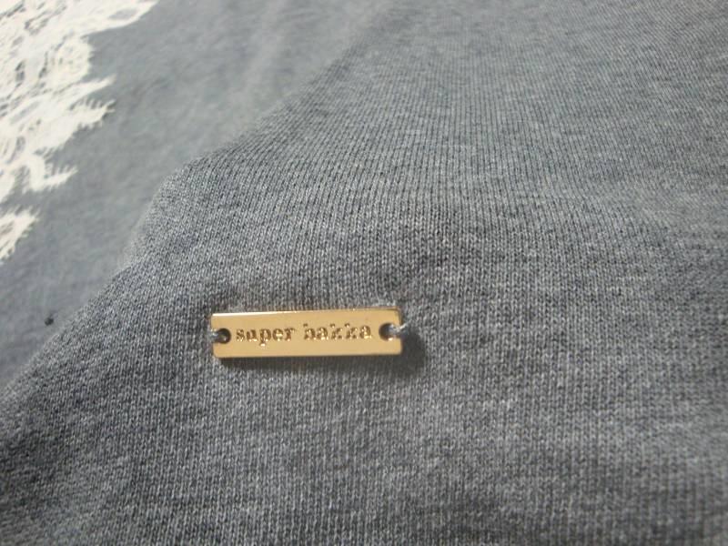 SUPER HAKKA 「ローズモチーフケミカルレース付き裏毛プルオーバー」 Fの画像