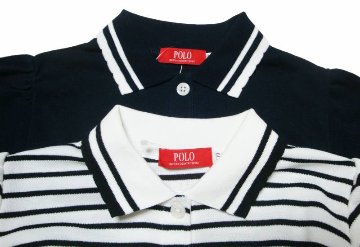 SLAP SLIP(スラップスリップ) 「【POLO BCSコラボ】 カノコ長袖ポロワンピース」(80-130cm)  メール便対応可の画像