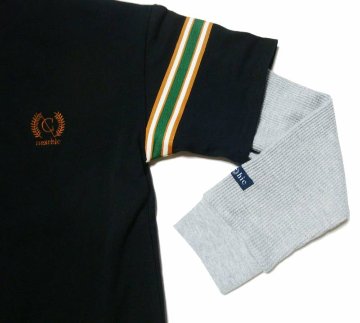 nexchic (ネクシック) 「Tシャツ＋長袖ワッフルTシャツセット」(110-150cm)　メール便送料198円対応の画像