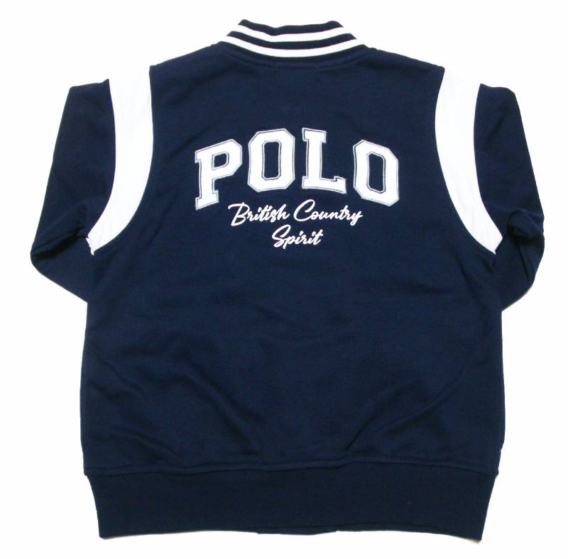 nexchic「【POLO BCSコラボ】 ミニ裏毛スタジャン」(110-150cm) の画像