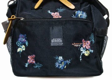 SUPER HAKKA glanta 「ブーケトス刺繍ボストンショルダーバッグ」Fの画像