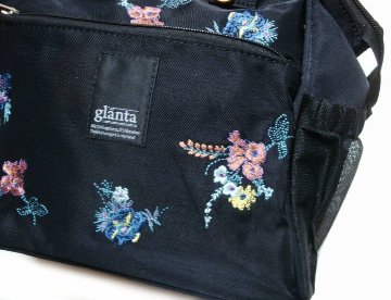 SUPER HAKKA glanta 「ブーケトス刺繍ボストンショルダーバッグ」Fの画像