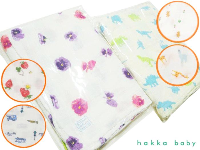 Ribbon hakka baby「オリジナルガーゼおくるみ スワドル」(F) 【メール便送料198円対応可】の画像