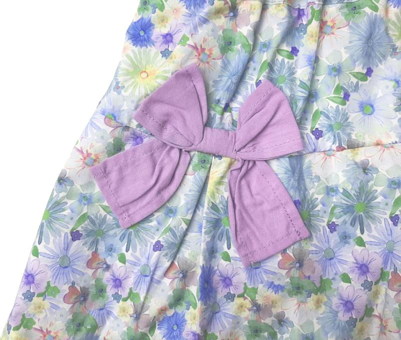 nino「水彩フラワープリントキュロット」(110-130cm) の画像