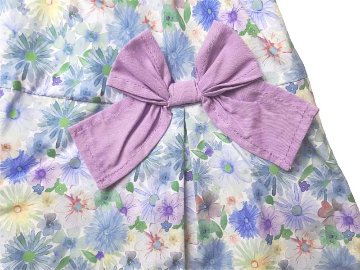 nino「水彩フラワープリントキュロット」(110-130cm) の画像